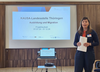 Olena Havrysh hält einen Vortrag im Rahmen VWT-Arbeitskreis (© KAUSA-Landesstelle Thüringen)
